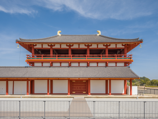 第一次大極殿院 南門へ